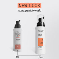 NIOXIN Nioxin System 4 Scalp + Hair Thickening Treatment - Serum for Coloured, Dry and Damaged Hair with Progressed Thinning - with Niacinamide and Biotin, 100ml