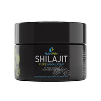 Shilajit Resin | Original Himalayan Shilajit 30g | Gold Grade 100% Pure | Rich in Fulvic & Humic Acid, 85+ Trace Minerals | Immune System & Vitality Booster for Men & Women | Vegan | NutriVolv