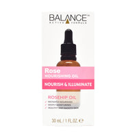 Balance Active Formula Rosehip Oil 30ml, Nourishing Rose Facial Oil for Women | Deeply Moisturises & Strengthens Skin Barrier, Fast-Absorbing Face Oil