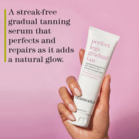 This Works Perfect Legs Gradual Tan, 150 ml - Streak-Free Self-Tanning Serum Infused with Vitamin E, Shea Butter and Essential Oils - Hydrating Gradual Tan Moisturiser for a Natural Summer Glow