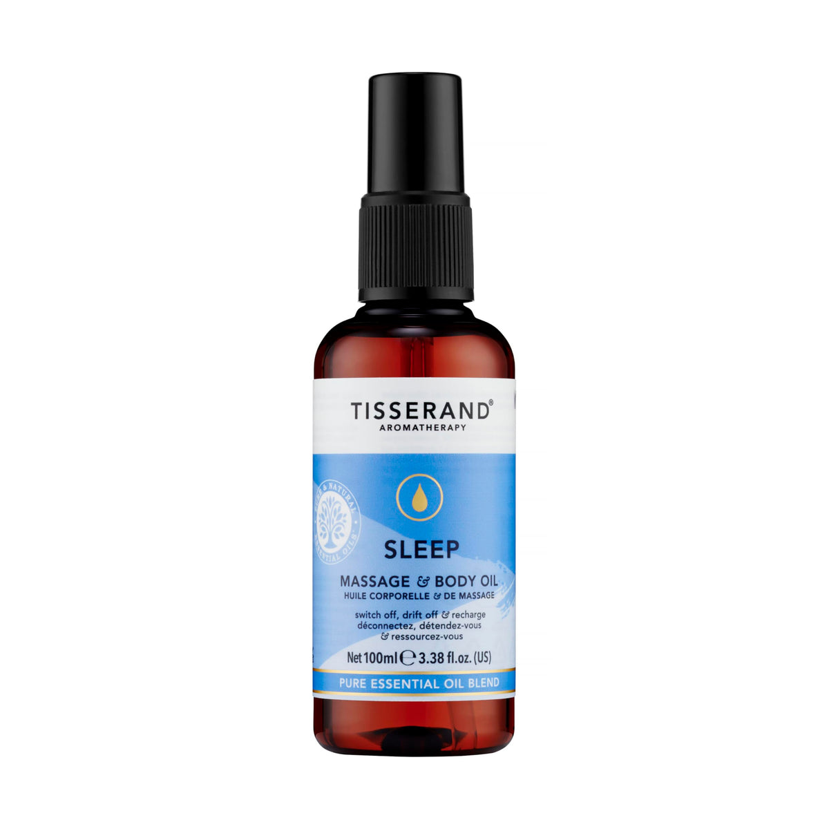 Tisserand Aromatherapyy Tisserand Aromatherapy - Sleep Better, Massage and Body Oil- Lavender, Jasmine, and Sandalwood Essential Oils - 100% Natural Pure Essential Oils - 100ml