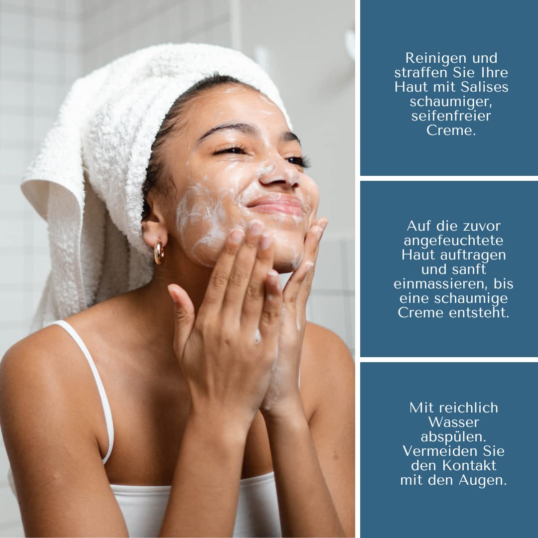 SESDERMA Sesderma | Salises Foaming Cream without Soap | Soap Free Skin Cleanser | Acne Prone Skin | Sebum Regulating | Salicylic Acid | Pore Cleansing | 300 ml