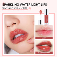 Newvenper 3PCS Hydrating Lip Glow Oil Long Lasting Plumping Lip Gloss Transparent Toot Lip Balm Moisturizing Lip Oil Repairing Lip Lines and Prevents Dry Cracked for Lip Care and Dry Lips 1#+2#+3#