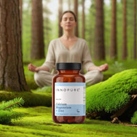 INNOPURE Calcium, Magnesium & Zinc Capsules (No Fillers or Binders) Clean Label Multi Mineral Supplement, Easy to Swallow Capsules (Not Tablets) 120 Capsules, UK Made