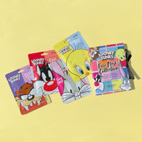 MAD Beauty MAD BEAUTY Looney Tunes Sheet Face Masks Set (Pack of 4) | Bugs Bunny, Sylvester, Tweety, and Taz | Passionfruit, Coconut, Honey, and Strawberry to Soothe and Rejuvenate Tired Skin