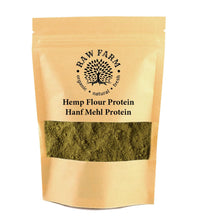 Raw Farm Organic Natural Fresh Raw Farm - Raw Hemp Flour, Low in Fat, Rich in Protein, Gluten and SOYA Free Baking Alternative 500 g