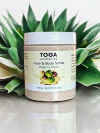 Generic Natural Shea Butter & Argan Oil Face & Body Scrub Exfoliating Body Scrub & Exfoliator - Skincare Remove, Rejuvenating & Softening - Deep Cleansing