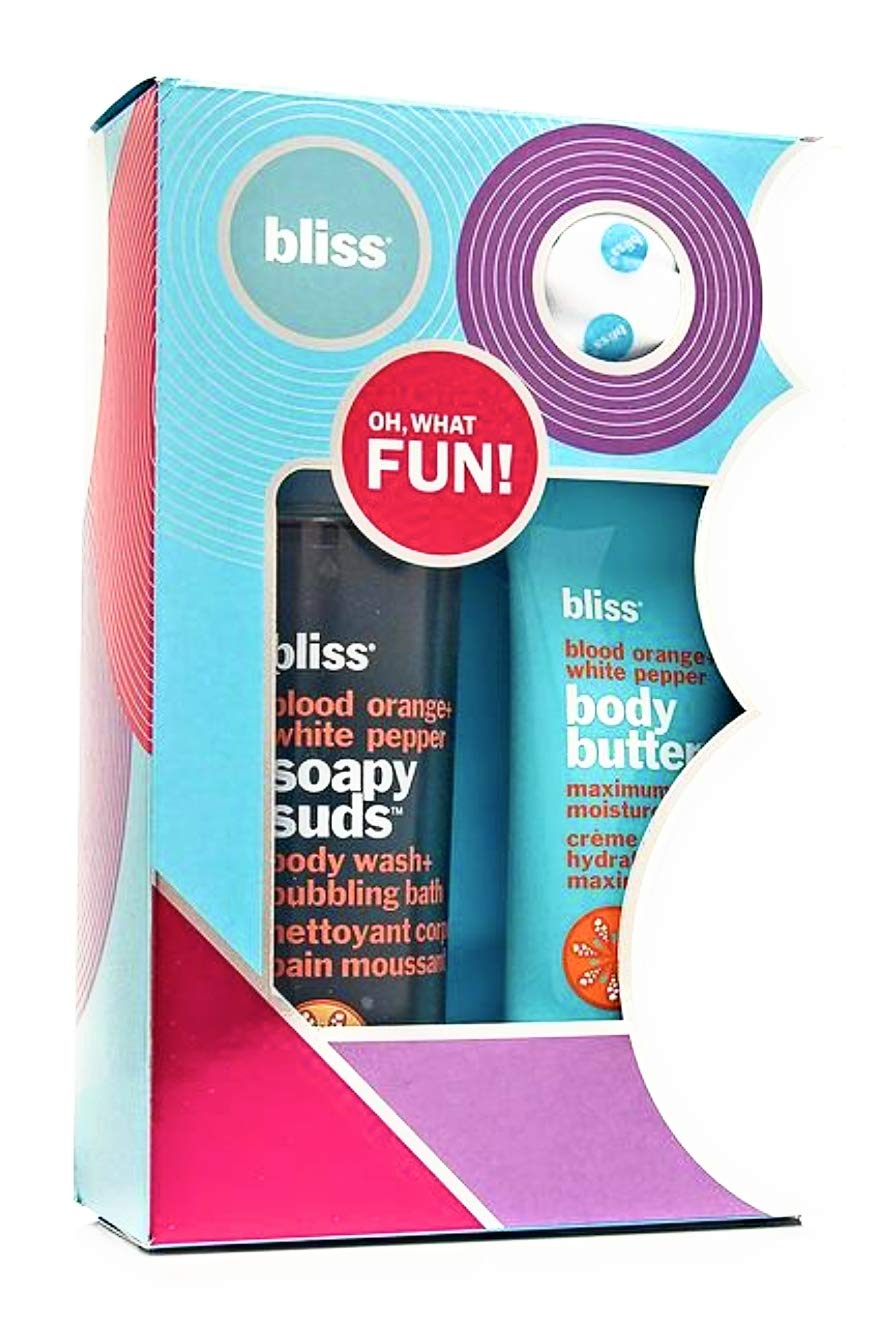 bliss Bliss Oh, What FUN! Body Wash & Body Butter Set - Blood orange + white pepper