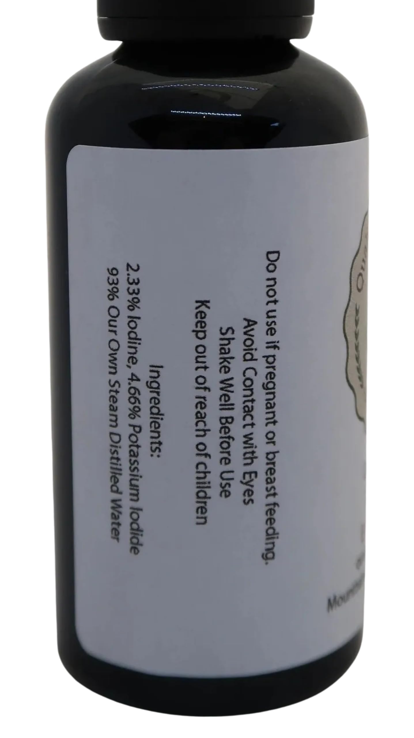 Qualified Naturopath - Professional Practitioner Products Lugols Iodine Solution 7% - 30ml - with Dripper/Dropper Top