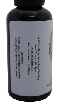 Qualified Naturopath - Professional Practitioner Products Lugols Iodine Solution 7% - 30ml - with Dripper/Dropper Top