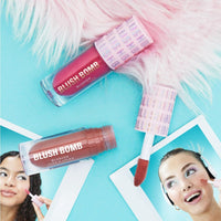 Makeup Revolution, Y2K Baby Blush Bomb, Liquid Face Blusher, Blendable & Buildable, That's Cute Pink, 4.5ml