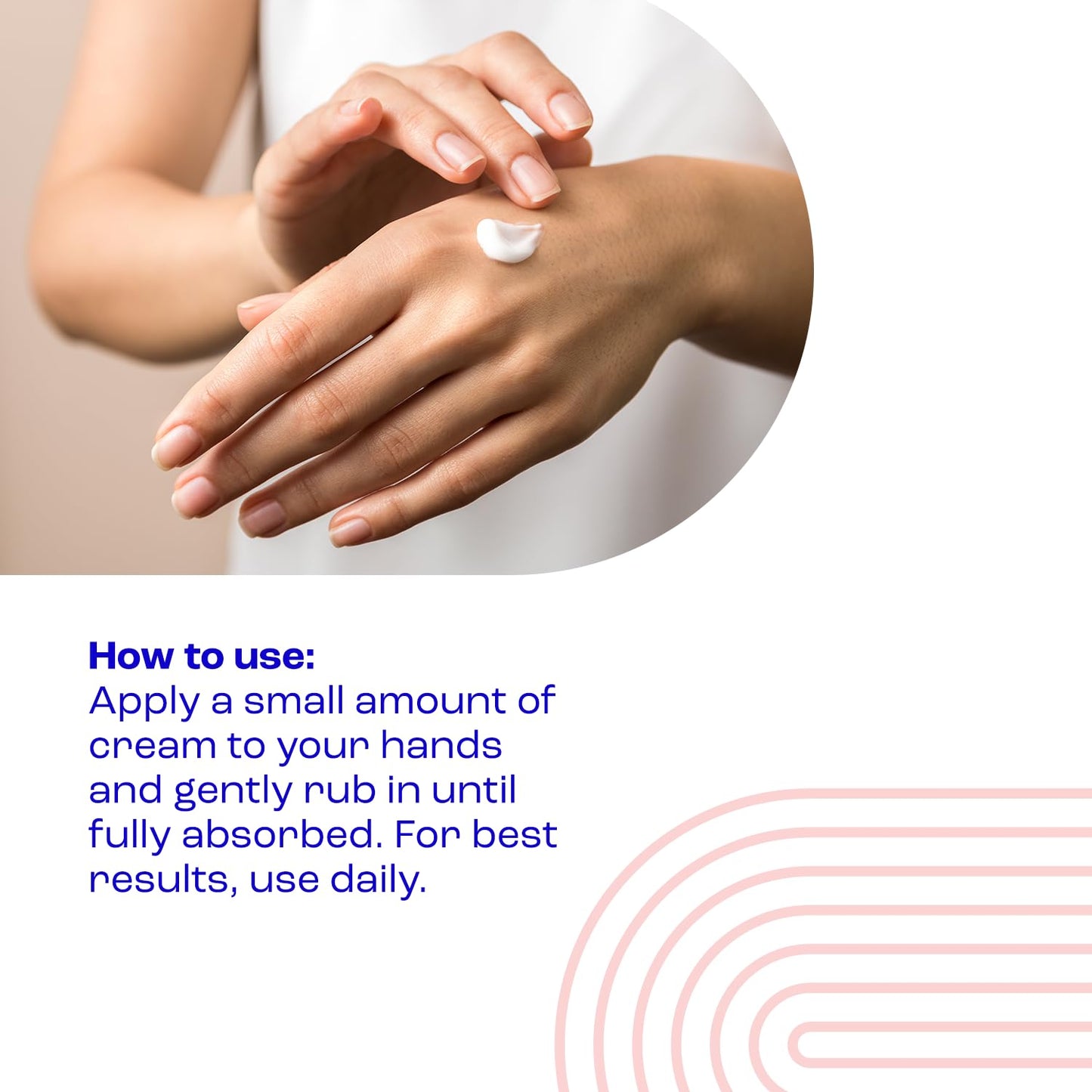E45 Daily Moisturising Hand Cream, 50 ml (Pack of 1)