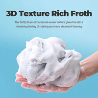 XIANZANDER 1 Piece Japanese Exfoliating Towel,Exfoliating Shower Towel,Exfoliating Washcloth,Loofah Back Scrubber,Body Scrubber Towel for Men Women