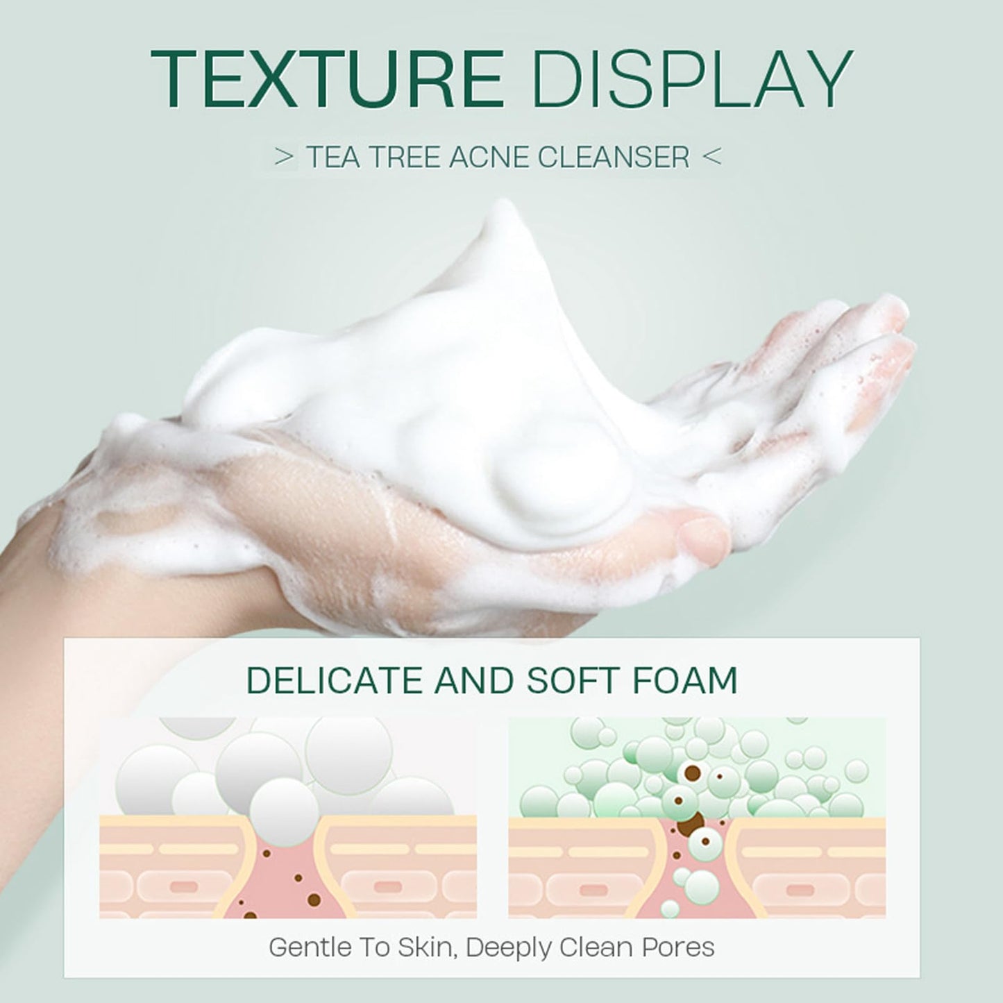 Skincare Set Gifts for Teenagers Girls - Tea Tree Skin Care Sets & Kits - Pamper Gifts for Women Includes Cleanser-Toner-Serum-Face Cream-Gel - Acne Remove Oil Control Facial Kit(5PCS)