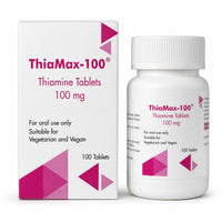 PuroSure ThiaMax-100 Vitamin B1 Thiamine 100mg Tablets – Pack of 100 - for Heart, Immune and Psychological Function & Energy Release