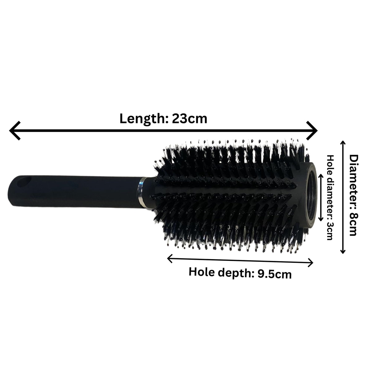 MAGSYNIX Hair Brush with Hidden Compartment Diversion Safe - Discreet Storage Secret Stash Device for Home, Festivals, Concerts, Music Events, Raves, Parties. Conceal Valuables, Cash, Jewelry, and More