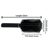 MAGSYNIX Hair Brush with Hidden Compartment Diversion Safe - Discreet Storage Secret Stash Device for Home, Festivals, Concerts, Music Events, Raves, Parties. Conceal Valuables, Cash, Jewelry, and More