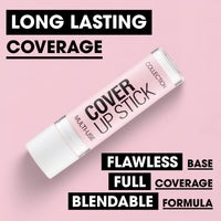 Collection Cosmetics Creamy Full Coverage Cover Up Light Concealer Stick with Flawless Finish, 4g, Light