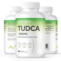 Nutri Peak Max Strength TUDCA | 1500MG | 90 Capsules | Liver Detox & Repair | Promotes Healthy Bile Production, Improves Digestion & Strengthens Immune System