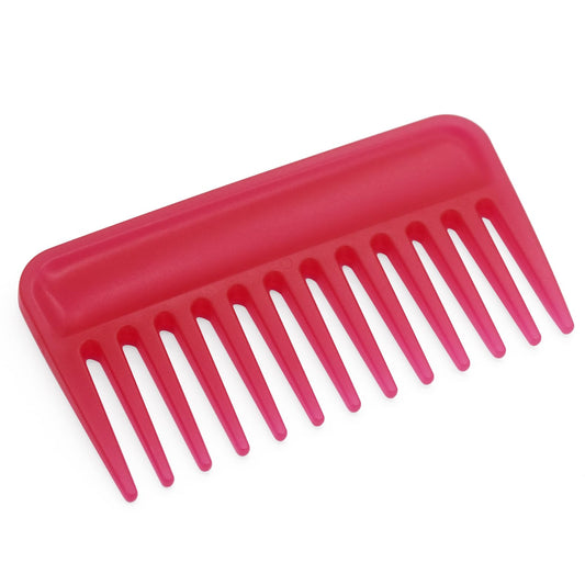 ZEROKIWI Professional Palm-Sized Hair Styling Comb, Streaker Texture Detangling Combs Pocket Size for All Hair Types Wig Extension Women Men Kids Home Office Car Travel Purse Gymbags (Fuscia, 1)