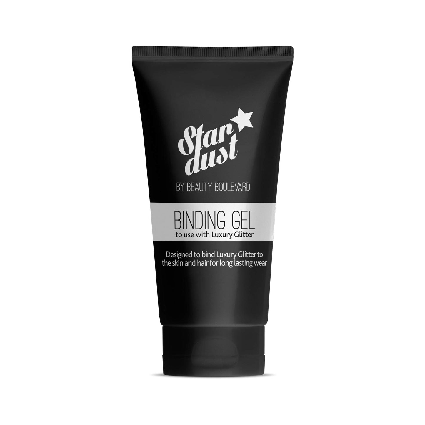 BEAUTYBLVD Stardust Cruelty Free Binding Fix Gel for Face, Hair & Body Glitter – 150ml