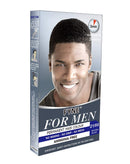 FYNE - Natural Black Permanent Hair Colour | Grey Hair Colouring for Men with Comb Applicator Included | Natural-Look Hair Dye | No Mixing Ready to Apply | Ammonia and Cruelty-Free