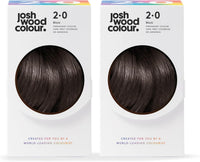 Josh Wood Colour - Ammonia-Free Hair Dye Duo Bundle - Permanent Hair Colour with 100% Grey Coverage - Vegan Friendly, Natural-Looking Results, Shiny & Hydrated Hair | 8.0 (Dark Blonde)