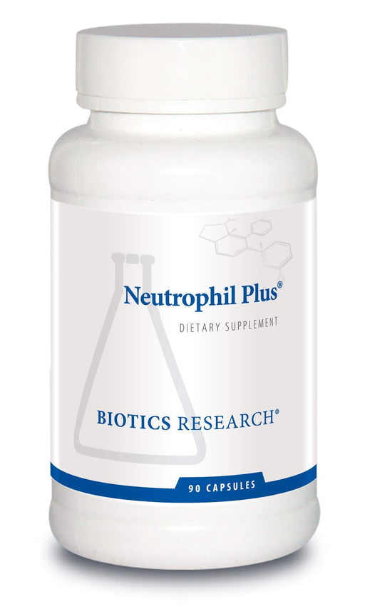 BIOTICS Research Neutrophil Plus, Immune Support, Maitake Mushroom, Barberry, Antioxidant Activity, Optimal Immune Function, Upper Respiratory Health. 90 Caps
