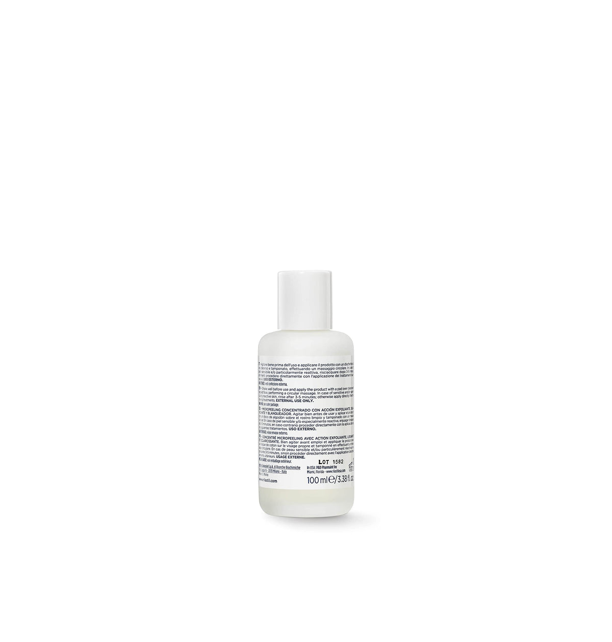Rilastil D-Clar Micropeeling Concentrato, 100ml + 40 Dischetti Di Cotone