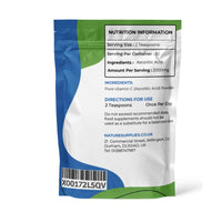 Vitamin C Powder 100g Ascorbic Acid UK Non GMO - Pharmaceutical Grade, Highly Concentrated No Chemicals in Our Supplements - Suitable for Vegans - Naturesupplies…