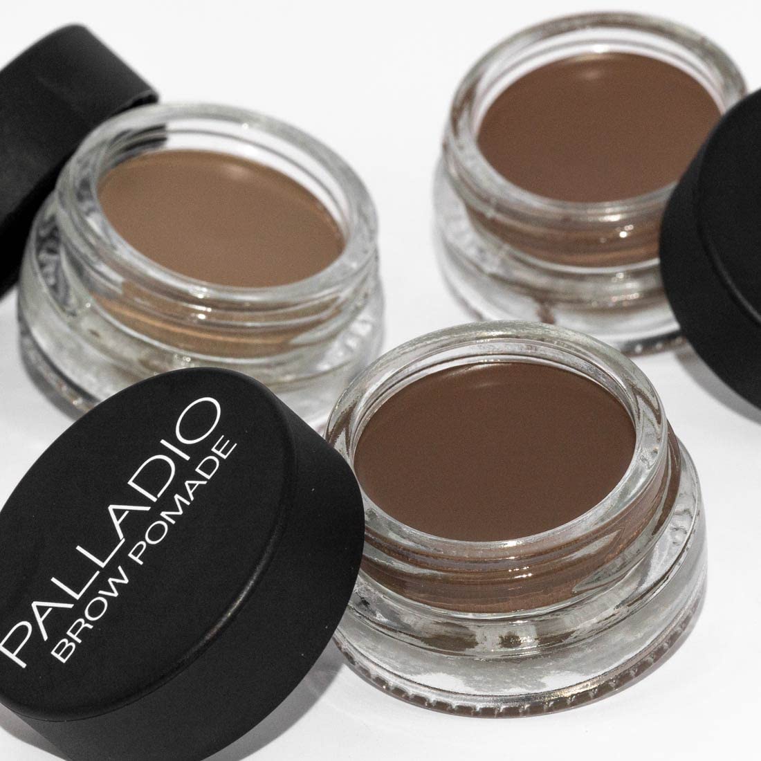 Palladio Brow Pomade Waterproof, 24 Hour Wear, Smudge Proof and Sweat Resistant Formula, Super Creamy Formula Glides on And Helps to Fill in Brows for a Dramatic, Defined, Flawless Look (Taupe)