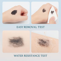 Generic Waterproof Precision Mascara with Ultra-Fine 2.5mm Brush – Smudge-Proof & Flake-Free – Lightweight Formula for Beginners & Makeup Artists Defines, Lengthens Separates Lashes Naturally