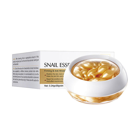 ISBEAUSOLS Snail Mucin Serum for Face - Anti Aging Face Serum Capsules - Snail Facial Serum for Anti Wrinkle