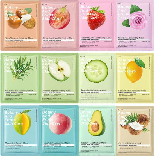 Generic Beauty Face Mask Multipack,Sheet,Skincare Facial Mask Sheets,Anti-Aging Facial Masks,