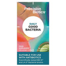 PrecisionBiotics Daily Good Bacteria - Daily Gut Health Probiotics Supplement - BB-12 and LA-5 Bacterial Culture Strains + FOS fibers - 30 Capsules