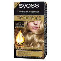 Syoss Oleo Intense Hair Dye with Long Lasting Colouring with 8-05 Beige Blonde Oils