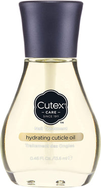 Cutex Hydrating Cuticle Oil, Formulated with Vitamin E & Sweet Almond Oil, (13.6ml) for Dry, Brittle & Rough Nails, Almond Scent, Dermatologist Tested