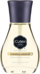 Cutex Hydrating Cuticle Oil, Formulated with Vitamin E & Sweet Almond Oil, (13.6ml) for Dry, Brittle & Rough Nails, Almond Scent, Dermatologist Tested
