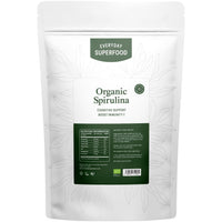 Everyday Superfood Organic Spirulina Tablets (60 Tablets) Raw Cold Pressed Spirulina Algae Certified Vegan & Kosher
