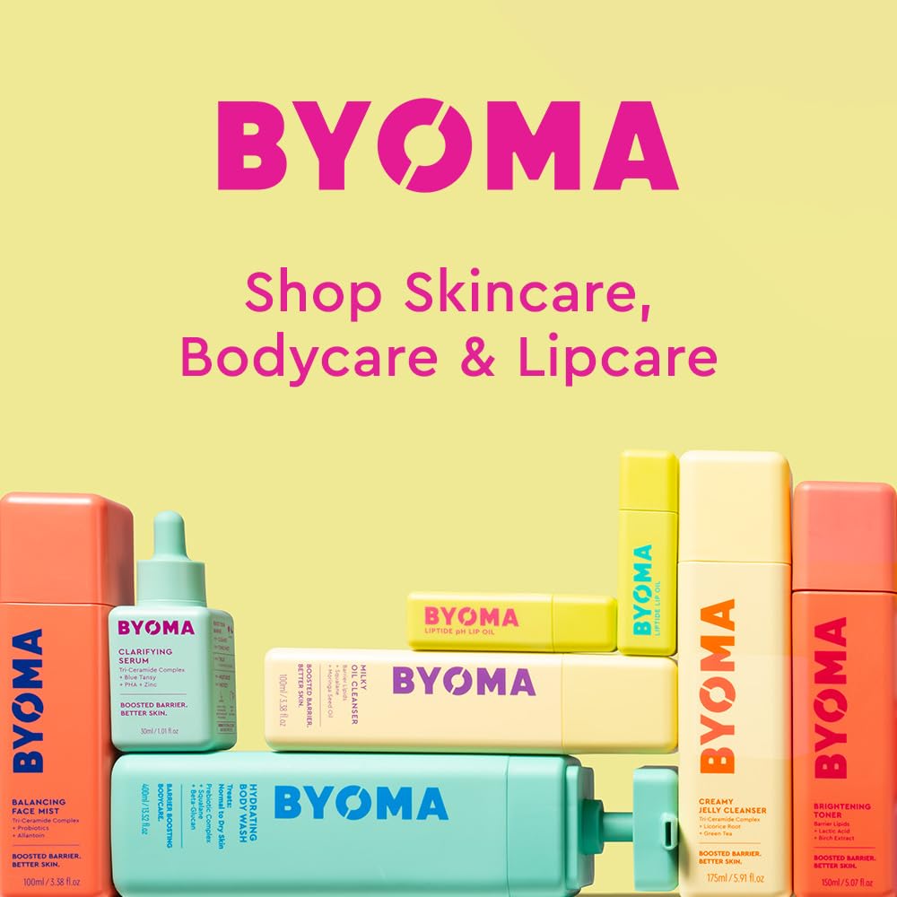 BYOMA Hydrating Body Lotion (400ml) For Normal to Dry Skin - Creamy Body Moisturiser with Tri-Ceramide Complex, Nourishes, Hydrates and Protects Skin Barrier, Vegan