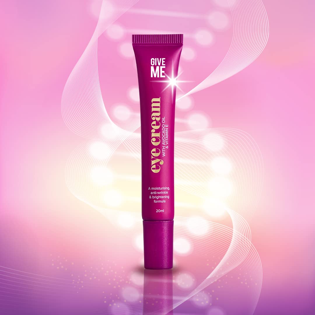 Give Me Brightening Vitamin E Eye Cream - Anti Wrinkle Eye Cream for Dark Circles and Puffy Eyes, Under Eye Cream Anti Aging - Hydrates & Brightens Under-Eye Area, Reduces Inflammation