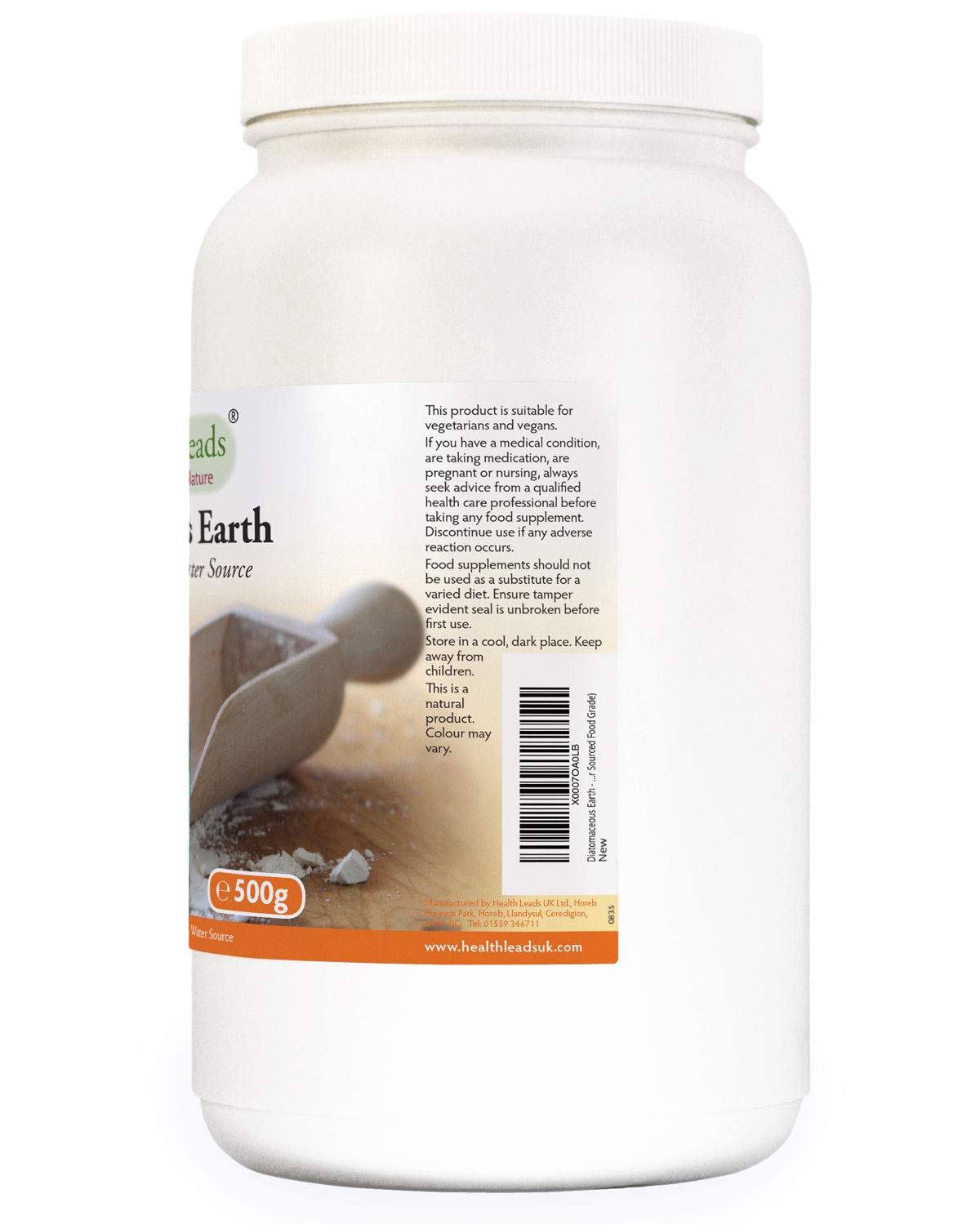 Health Leads ...Working With Nature Diatomaceous Earth Powder 500g