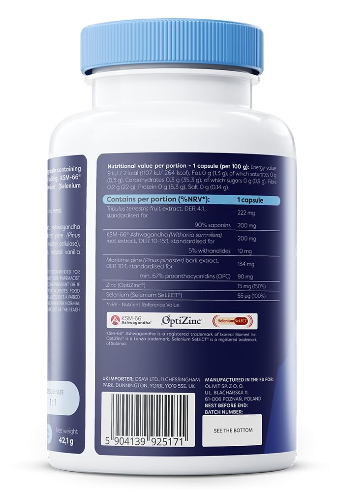 OSAVI Hormonal Support Man - 60 Vegan caps