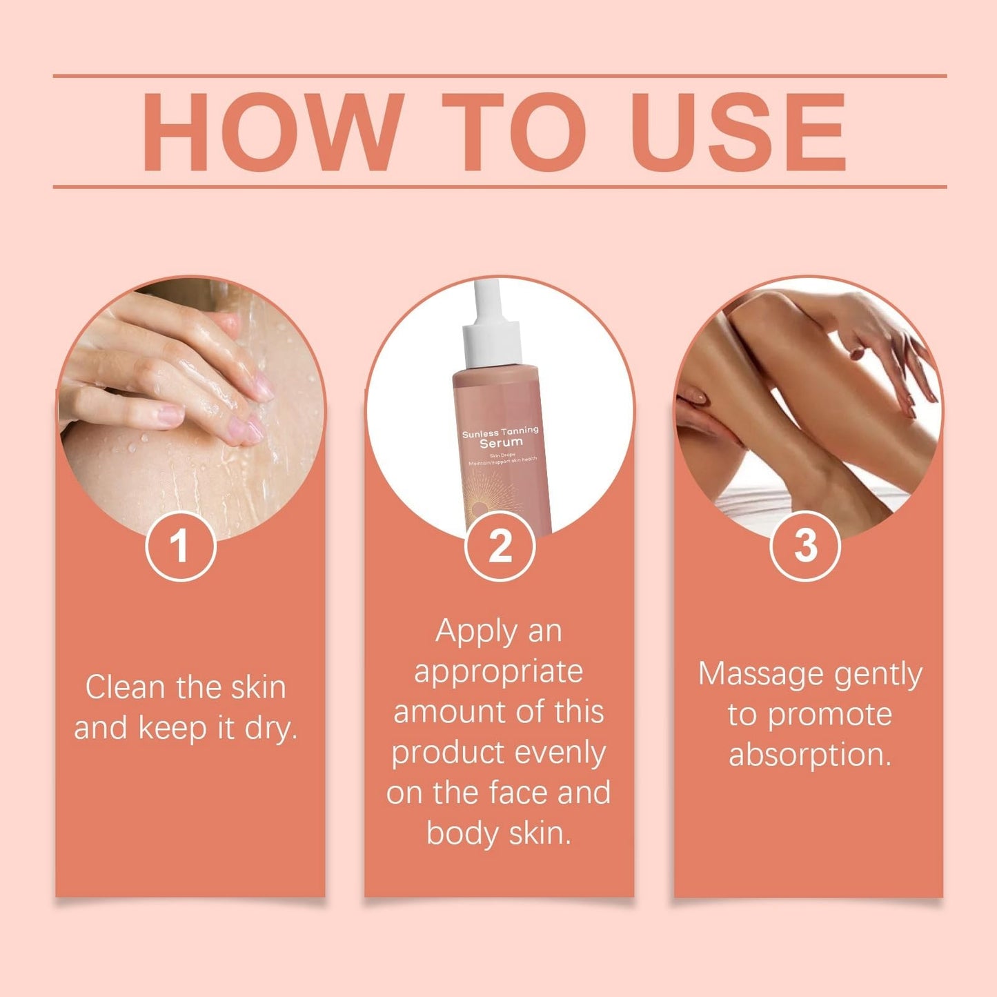 Siyinzu Sunless Tanning Drops,Self-Tanning Nourishing Tan Enhancer Drops,Face Tanni/ng Drop/s,Tannin/g Moisturiser for Body/Face,Sunbed Tannin/g Accelerator,Tan Accelerator for Sun,Enhances Natural Skin Tone