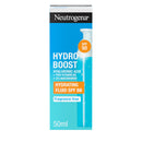 Neutrogena Hydro Boost Hydrating Face Fluid SPF 50, with Hyaluronic Acid, Pro-Vitamin B5 and Niacinamide, Broad Spectrum for Dry Skin, 50ml