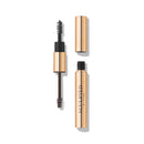 SCULPTED by Aimee Connolly EasyBrow Deep Brown from Sculpted by Aimee - Travel-Friendly, Double-Ended, Vegan 2-in-1 Tinted Fibre or Clear Eyebrow Gel with Spoolie