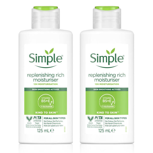 Simple Face Care (Rich Moisturiser 2 x 125ml)