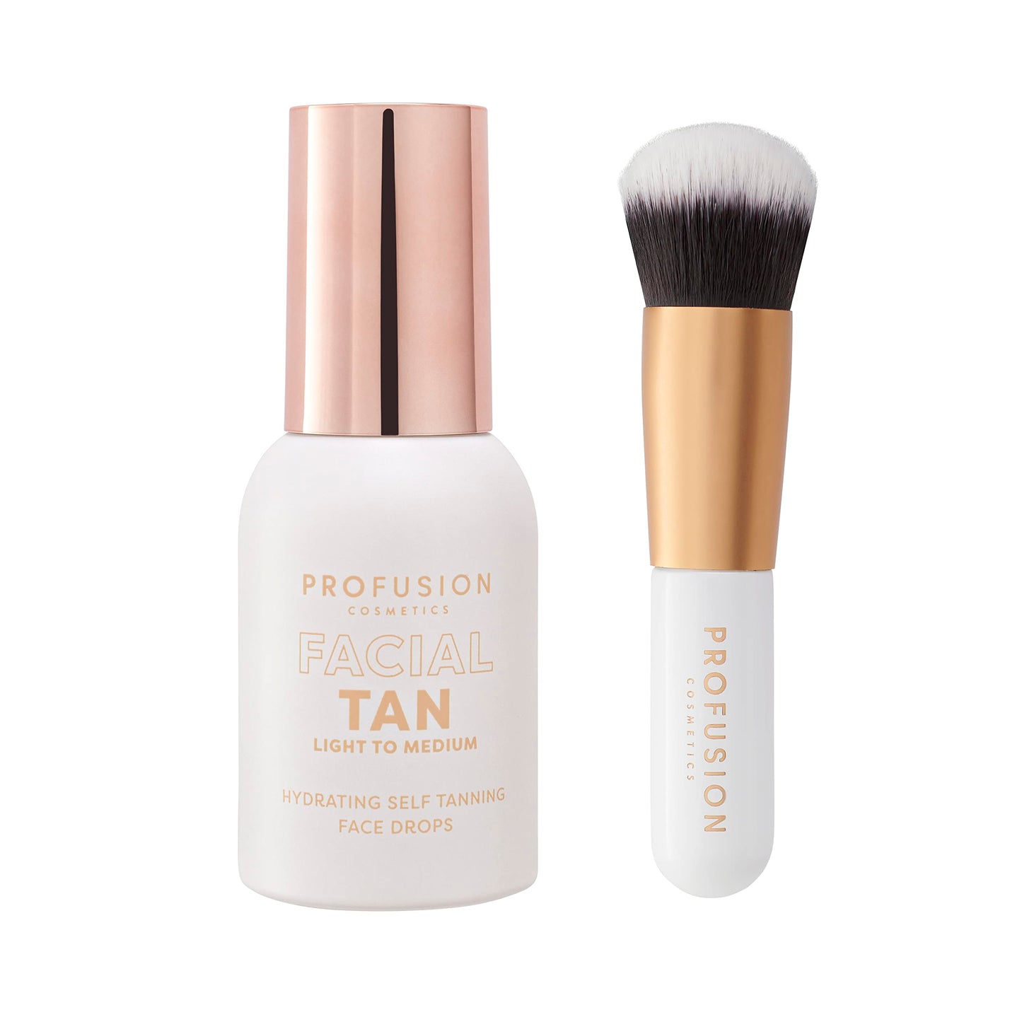 Profusion Cosmetics Facial Bronzing Set for Light to Medium Skin Tones, Get Radiant Complexion and Natural Result with Moisturizing Formula, Raise Your Beauty Routine with Premium Makeup Kits
