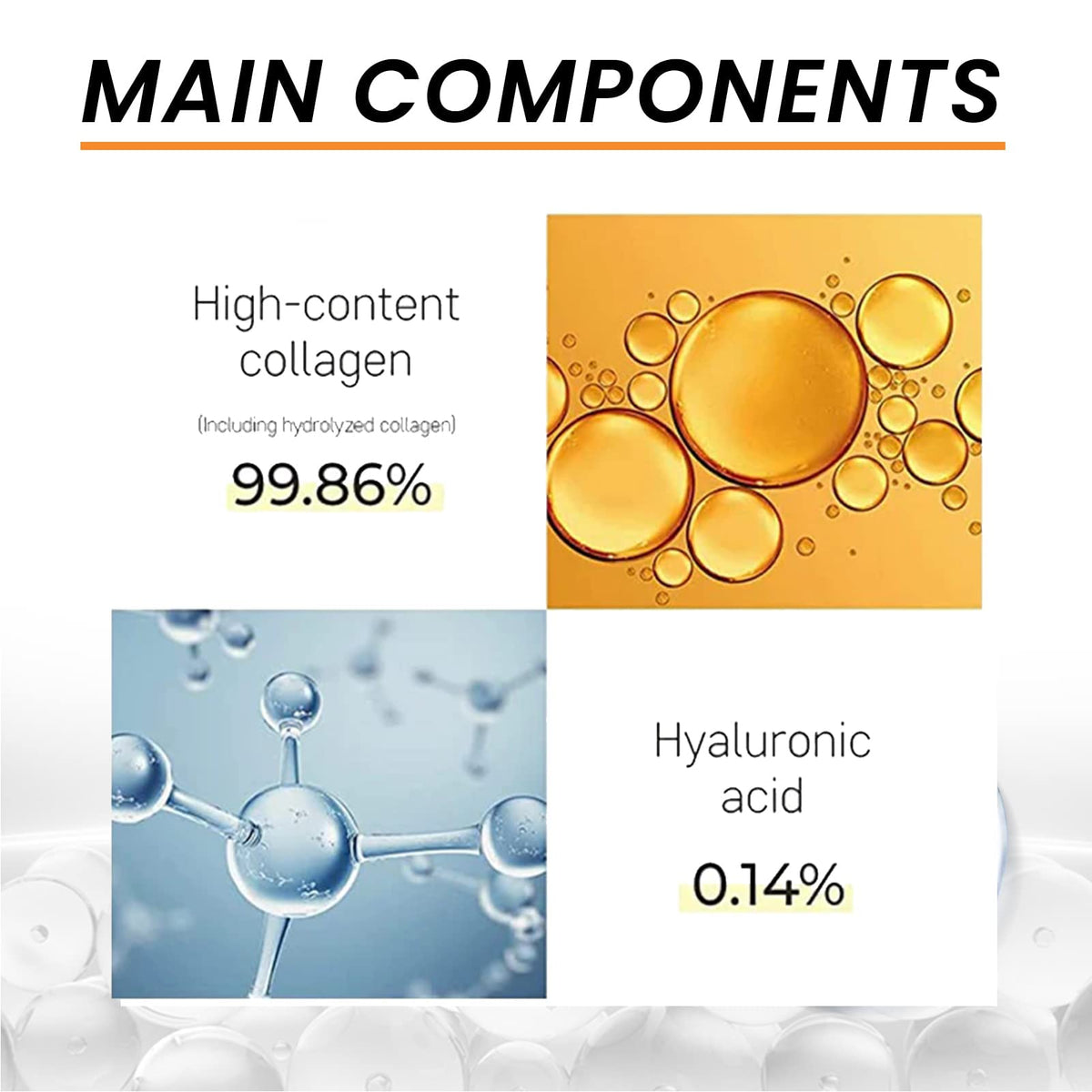 IIDACK DERMANCE Korea Highprime Collagen Soluble Film - Lighten Dark Circles and Bags Under the Eyes, Anti-wrinkle Lifting and Firming Mask (5box)