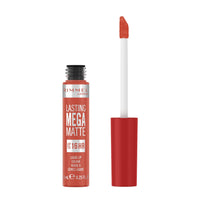 Rimmel London Lasting Mega Matte Liquid Lipstick, Long-Lasting, Hydrating, Vegan Formula - 600 - Coral Sass, 7.4ml